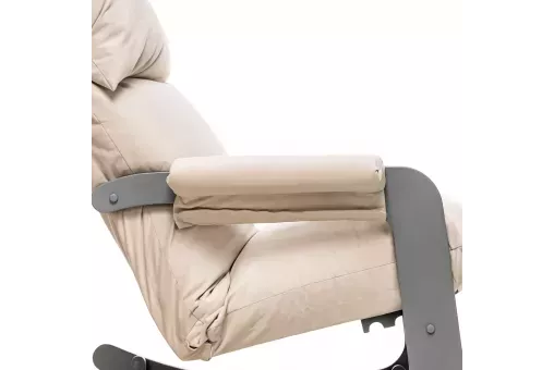 Кресло-трансформер Модель 81 Серый ясень ткань V 18  Серый ясень V18 бежевый