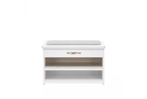 Обувница Leset Патриция  Молочный дуб V51 серый