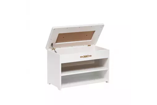 Обувница Leset Патриция  Молочный дуб V51 серый