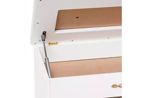 Обувница Leset Патриция  Молочный дуб V51 серый