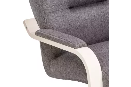 Кресло Leset Оскар  Слоновая кость Malmo 90