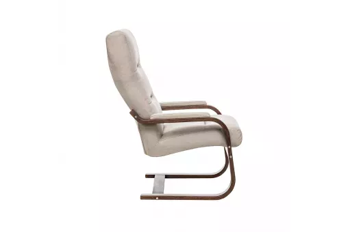 Кресло Leset Оскар  Орех текстура Malmo 05