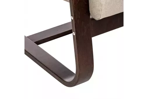 Кресло Leset Оскар  Орех текстура Malmo 05