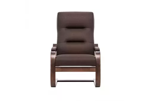 Кресло Leset Оскар  Орех текстура Malmo 28