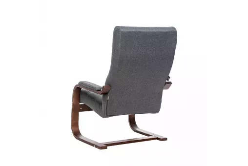 Кресло Leset Оскар  Орех текстура Malmo 95