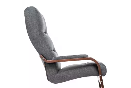 Кресло Leset Оскар  Орех текстура Malmo 95