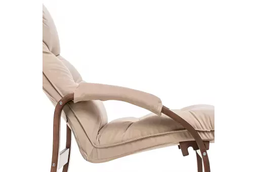 Кресло-трансформер Leset Левада  Орех текстура V18 бежевый