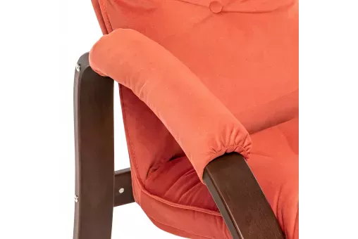 Кресло-трансформер Leset Левада  Орех текстура V39 оранжевый