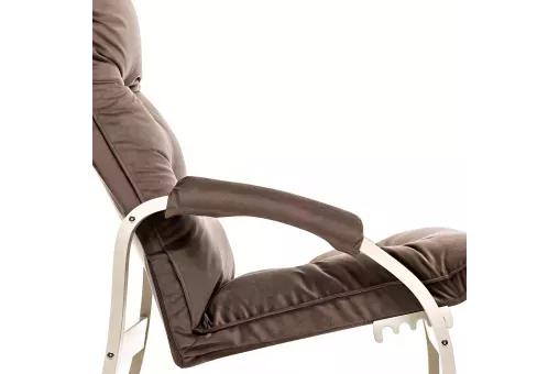 Кресло-трансформер Leset Левада  Слоновая кость V23 молочный шоколад