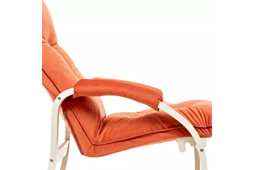 Кресло-трансформер Leset Левада  Слоновая кость V39 оранжевый