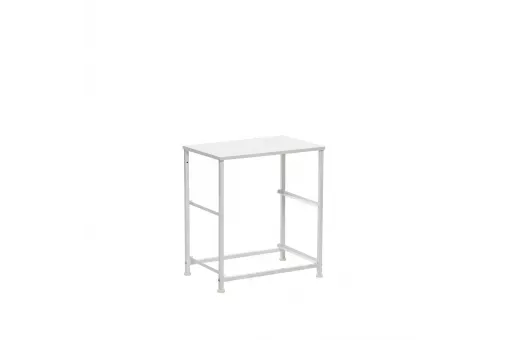 Комод Leset Линкс 2 ящ. Каркас Белый ящики Белые