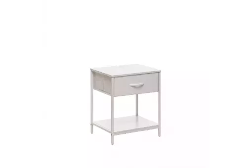 Комод Leset Линкс с ящиком и полкой Каркас Белый ящики Белые