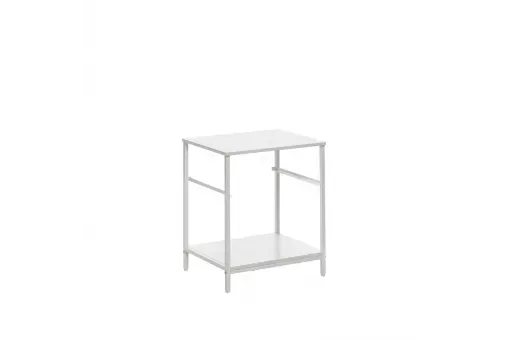 Комод Leset Линкс с ящиком и полкой Каркас Белый ящики Белые