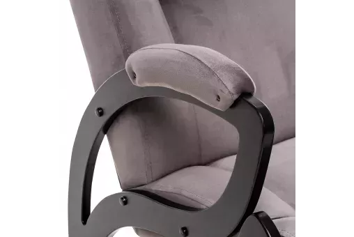 Кресло для отдыха Модель 51  Венге V19 коричнево-красный