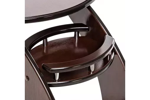 Стол подкатной Leset Люкс  Орех 