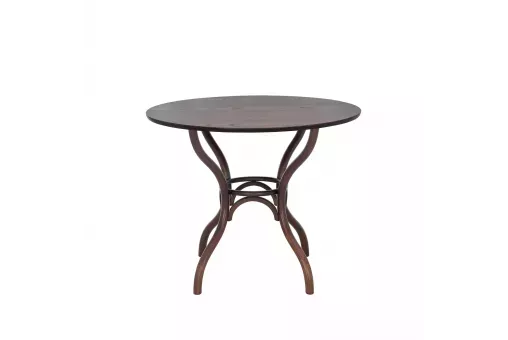 Стол Leset Тор круглый  Тёмный орех 