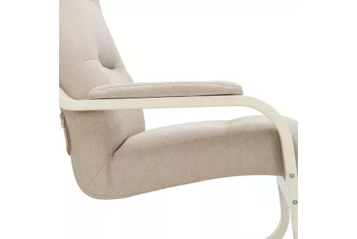 Кресло Leset Оскар  Слоновая кость Malmo 05