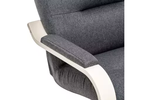 Кресло Leset Оскар  Слоновая кость Malmo 95