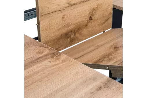 Стол раздвижной Leset Ларс 1Р  Чёрный 