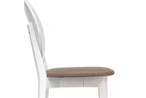 Стул Leset Хьюстон сборный  Белый Шоколад