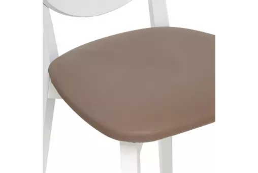 Стул Leset Хьюстон сборный  Белый Шоколад