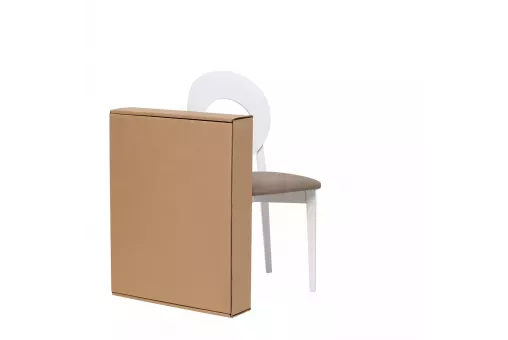 Стул Leset Хьюстон сборный  Белый Шоколад