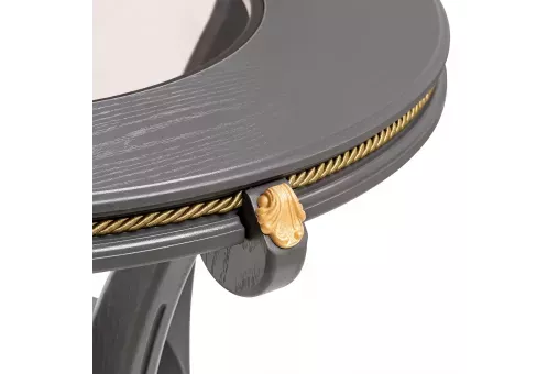 Стол журнальный Leset Глория С  Серый ясень 