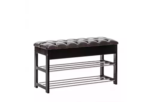 Банкетка Leset Грейс  Венге Oregon perlamutr 120 - каретная стяжка