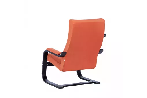 Кресло Leset Оскар  Венге V39 оранжевый