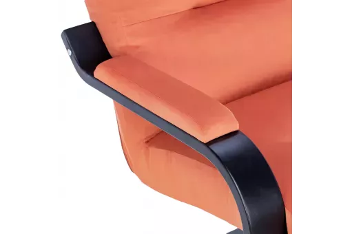 Кресло Leset Оскар  Венге V39 оранжевый