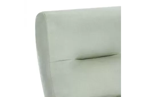 Кресло Leset Оскар  Слоновая кость V14 бирюзовый