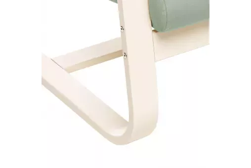 Кресло Leset Оскар  Слоновая кость V14 бирюзовый