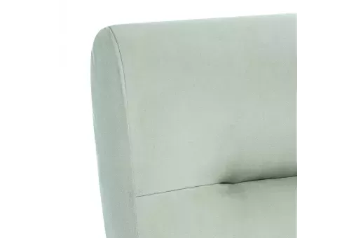 Кресло-качалка Leset Дэми  Слоновая кость V14 бирюзовый