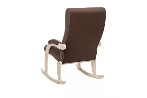 Кресло-качалка Leset Дэми  Слоновая кость V23 молочный шоколад