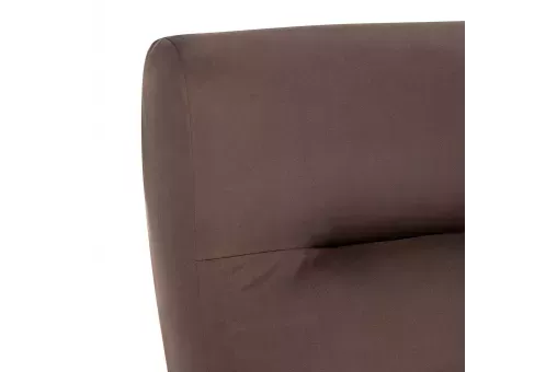 Кресло-качалка Leset Дэми  Слоновая кость V23 молочный шоколад