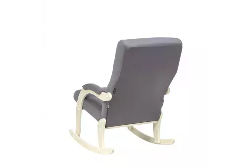 Кресло-качалка Leset Дэми  Слоновая кость V32 серый