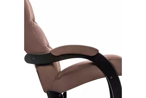 Кресло-качалка Leset Дэми  Венге V23 молочный шоколад