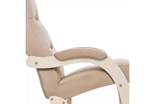 Кресло-качалка Leset Дэми  Слоновая кость V18 бежевый