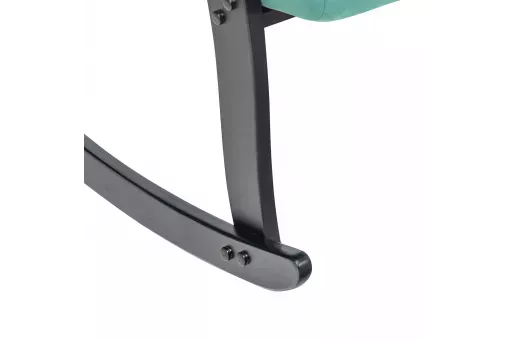 Кресло-качалка Leset Дэми  Венге V43 зелёный