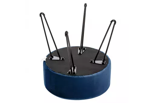 Пуф Leset Кома велюр Дарк Блю