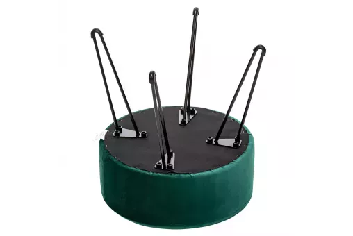 Пуф Leset Кома велюр Зелёный