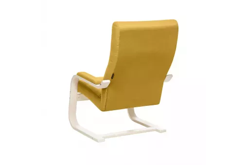 Кресло Leset Оскар  Слоновая кость V28 желтый