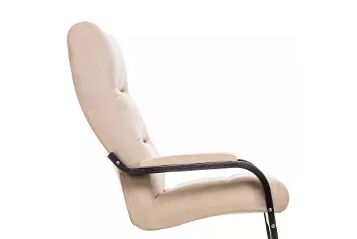 Кресло Leset Оскар  Венге текстура V18 бежевый