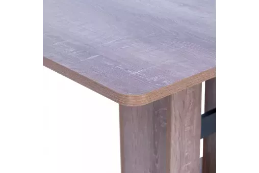 Стол раздвижной 80.530 Leset Гранд Дуб сакраменто / Антрацит