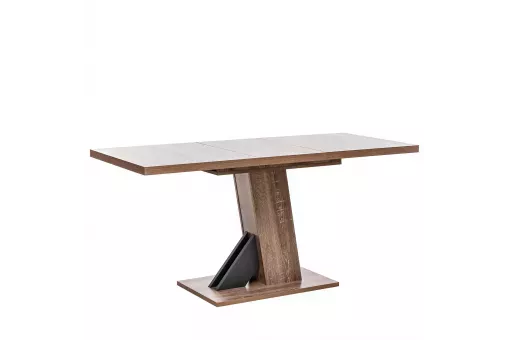 Стол раздвижной 80.529 Leset Луссо Дуб сакраменто / Антрацит