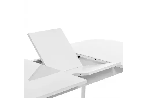 Стол раздвижной Leset Мидел белый