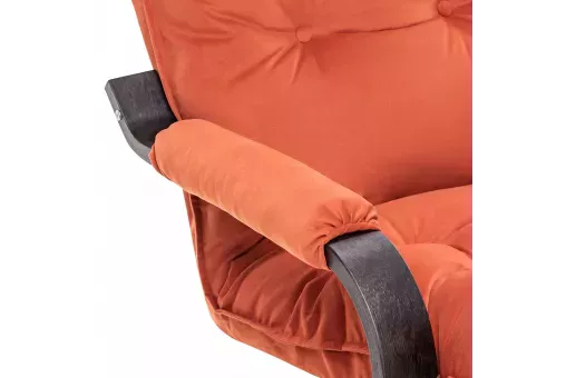 Кресло-трансформер Leset Оливер  Венге текстура V39 оранжевый