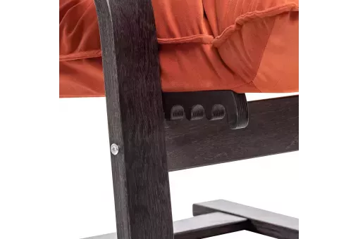 Кресло-трансформер Leset Оливер  Венге текстура V39 оранжевый