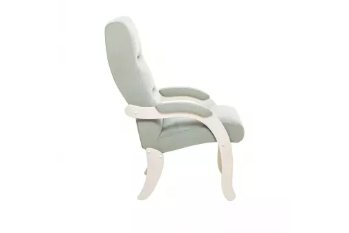 Кресло Leset Дэми  Слоновая кость V14 бирюзовый