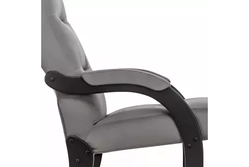 Кресло Leset Дэми  Венге V32 серый